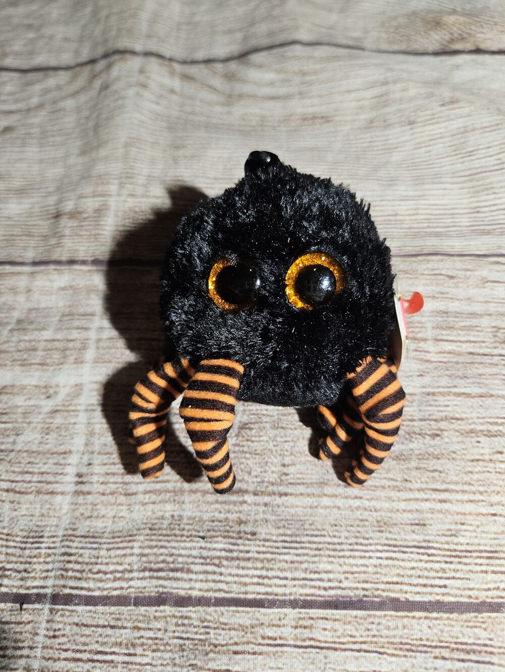 TY beanie baby halloween halloweenie beanies plush bag clip keychain spidey